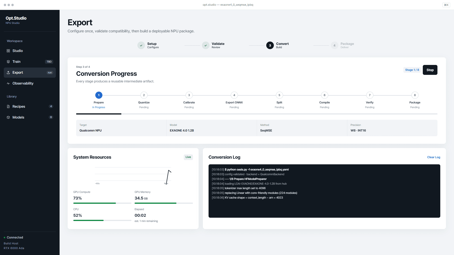 Opt.Studio platform overview